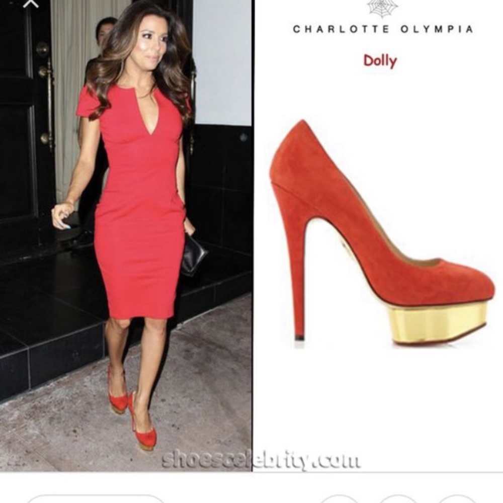 Charlotte Olympia red heel